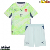 Switzerland Ricardo Rodriguez #13 Replica Away Minikit World Cup 2026 Short Sleeve (+ pants)